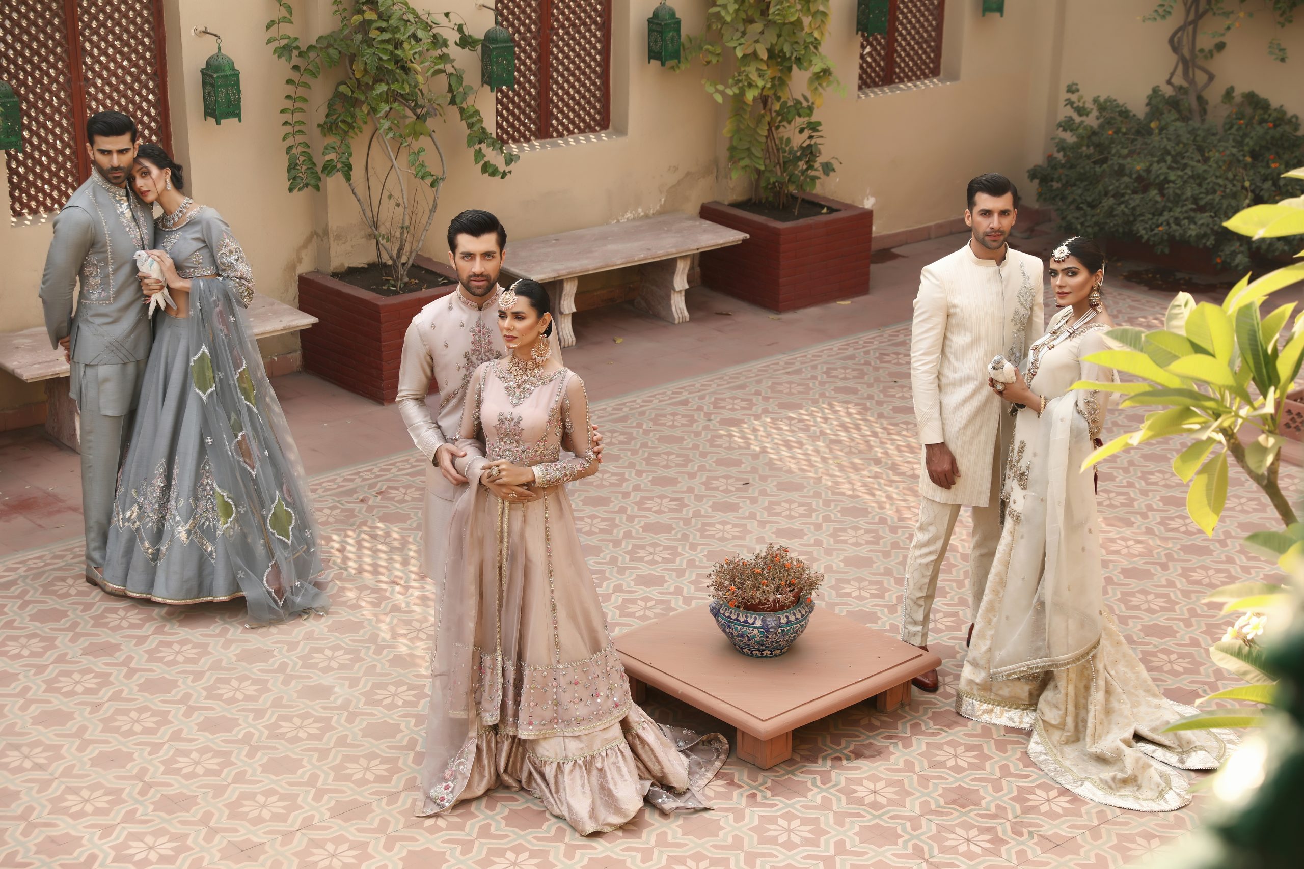 Traditional yet classic – adorned with hand-crafted embroidery