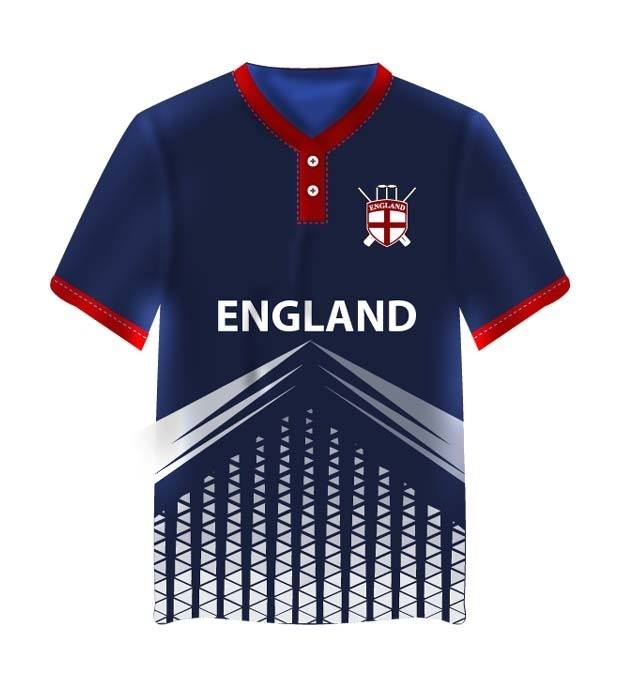 England Cricket T-shirt World Cup | T20 | Test Match view 3