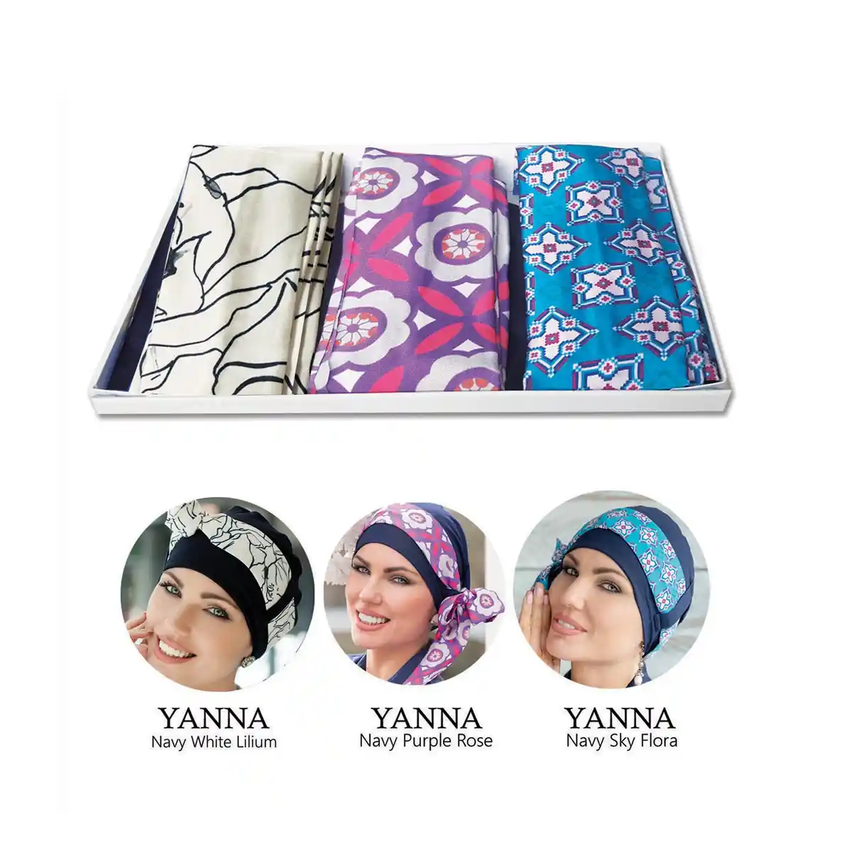 Gift Box Paris: 1 Cap+ 3 Scarves