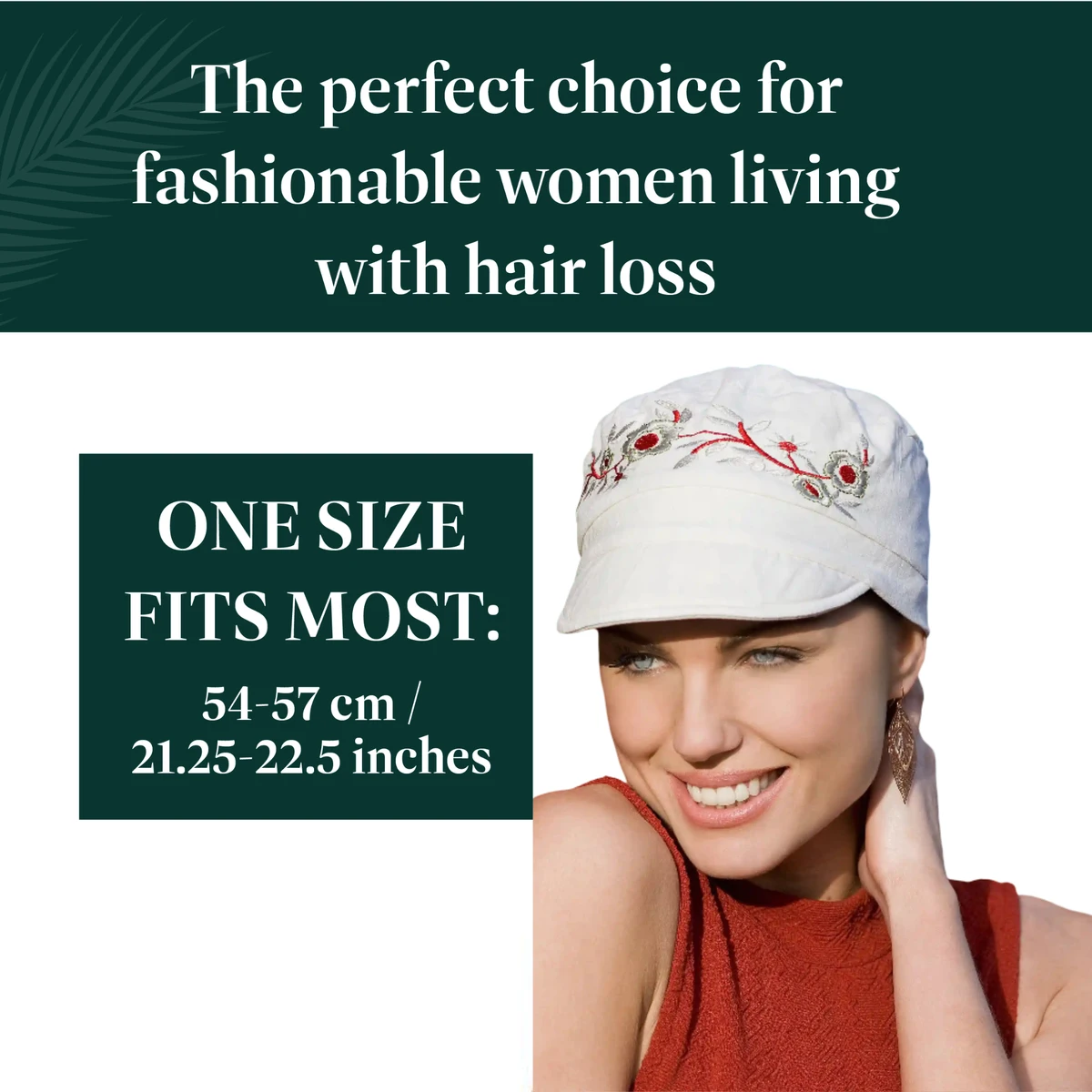 Mirna | White Summer Hat with UPF 50+ Sun Protection view 4