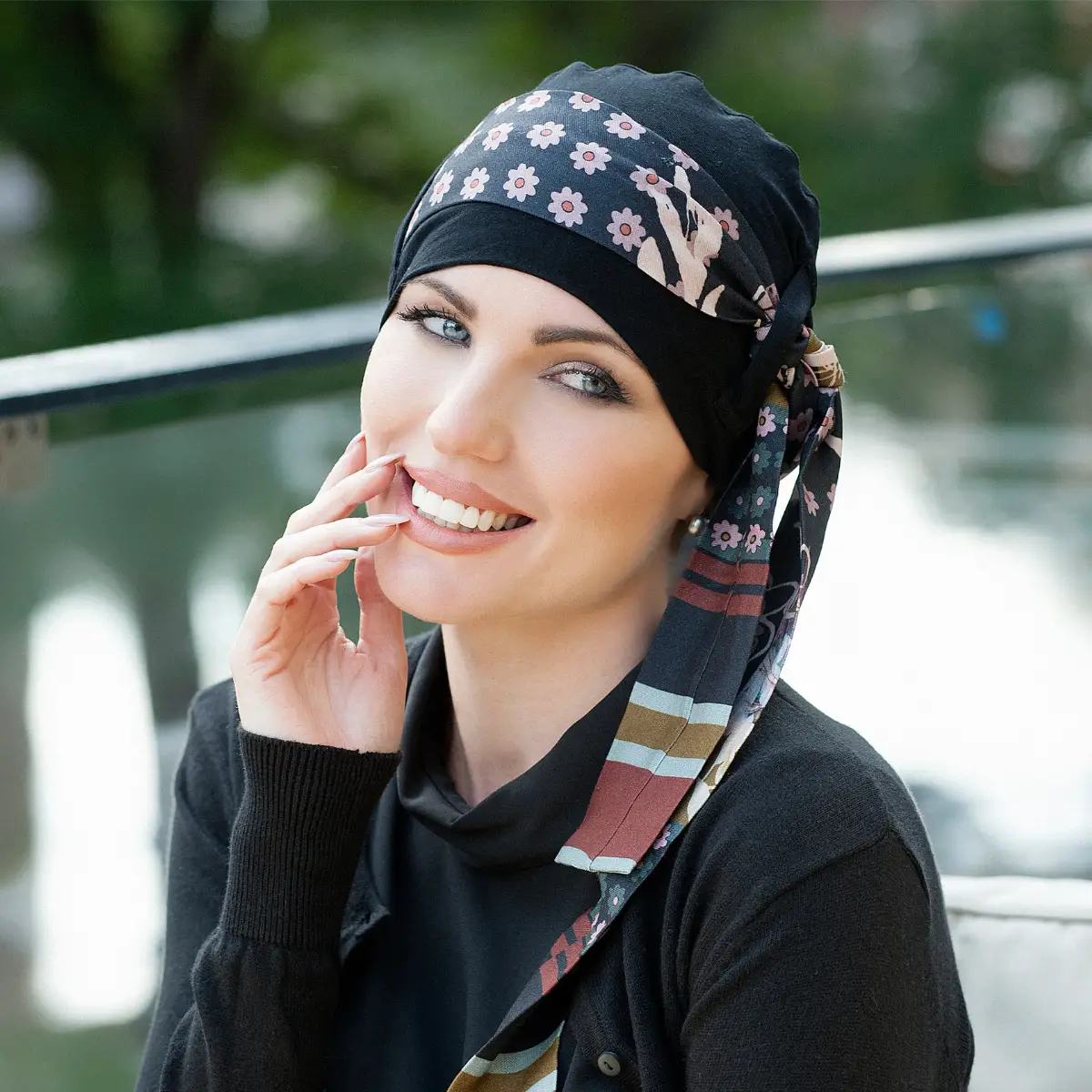 Yanna Black Blush Fiori