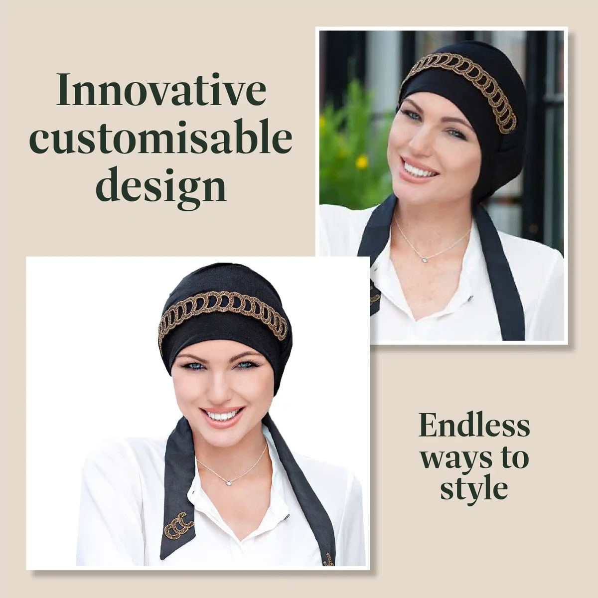 Yanna Black Golden Diadem view 3