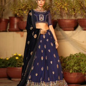Royal Blue - Lehenga Choli